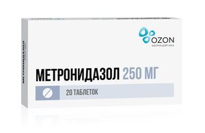 Метронидазол таблетки 500 мг 20 шт