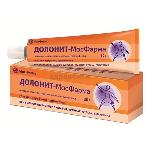 Долонит-МосФарма Гель для наружного применения 30 г
