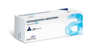 Периндоприл Авексима таблетки 4 мг 30 шт