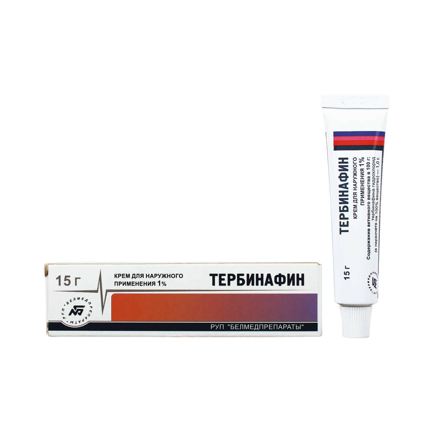 Тербинафин крем 1% туба 15г  по цене 170,0 руб в интернет-аптеке .