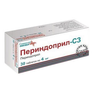 Периндоприл-СЗ таблетки 4 мг 30 шт
