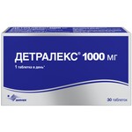 Детралекс таблетки покрытые пленочной оболочкой 1000 мг 30 шт