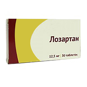 Лозартан-Озон 12,5 мг 30 шт